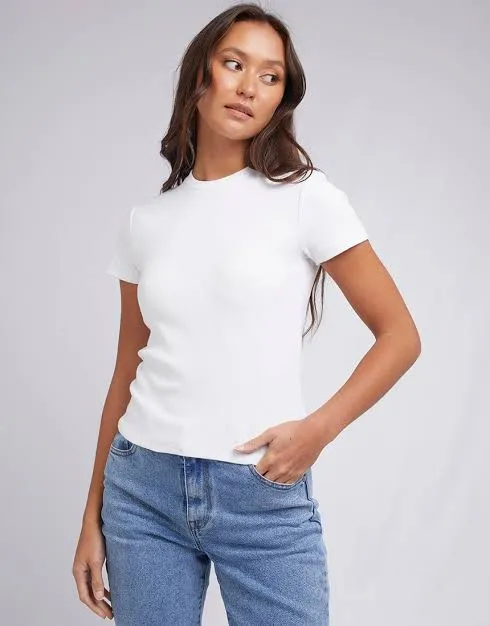 Silent Theory Margo Ribbed Tee
