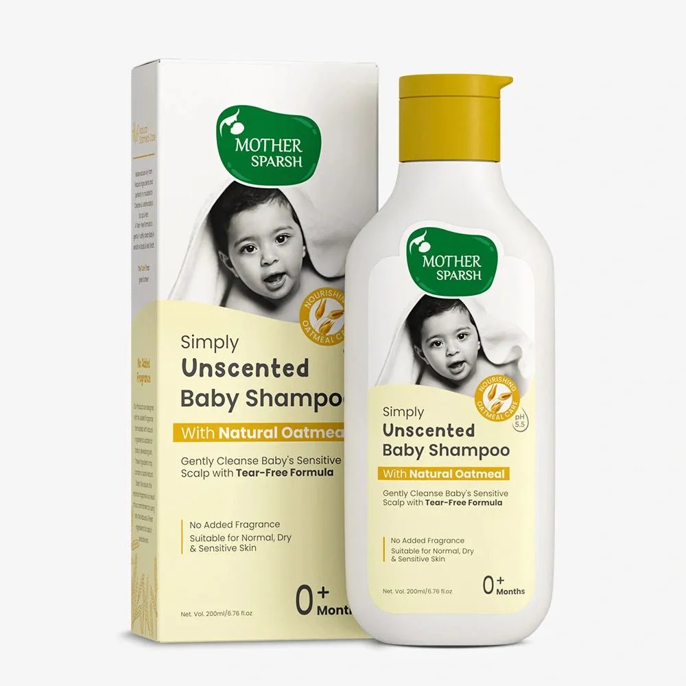 Simply Unscented Baby Shampoo 200ml