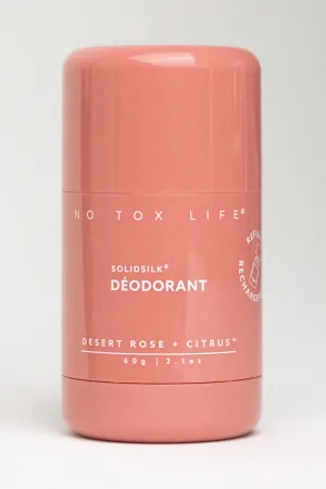 SOLIDSILK® Refillable Deodorant Tube - Desert Rose   Citrus
