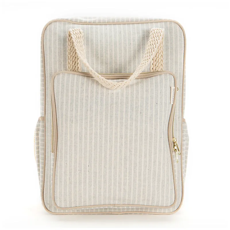 SoYoung - Totepack - Ligné||SoYoung - Totepack - Sand and Stone Beach Strip