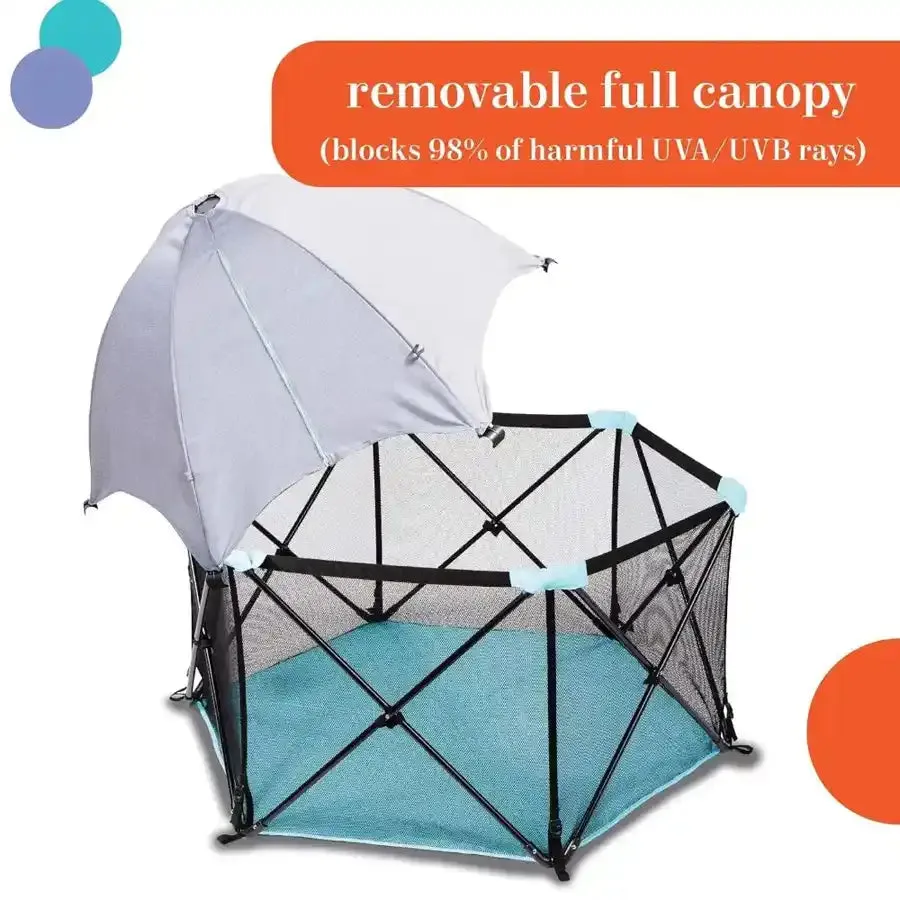 Summer Pop N Play Deluxe Portable Playard