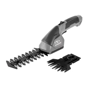 Sun Joe HJ604C-GRY-RM 2-in-1 Cordless Grass Shear   Hedger | 7.2 V | Grey (Certified Refurbished)