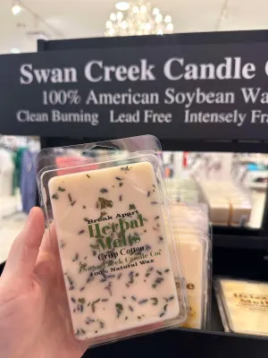 Swan Creek Herbal Melts - Crisp Cotton