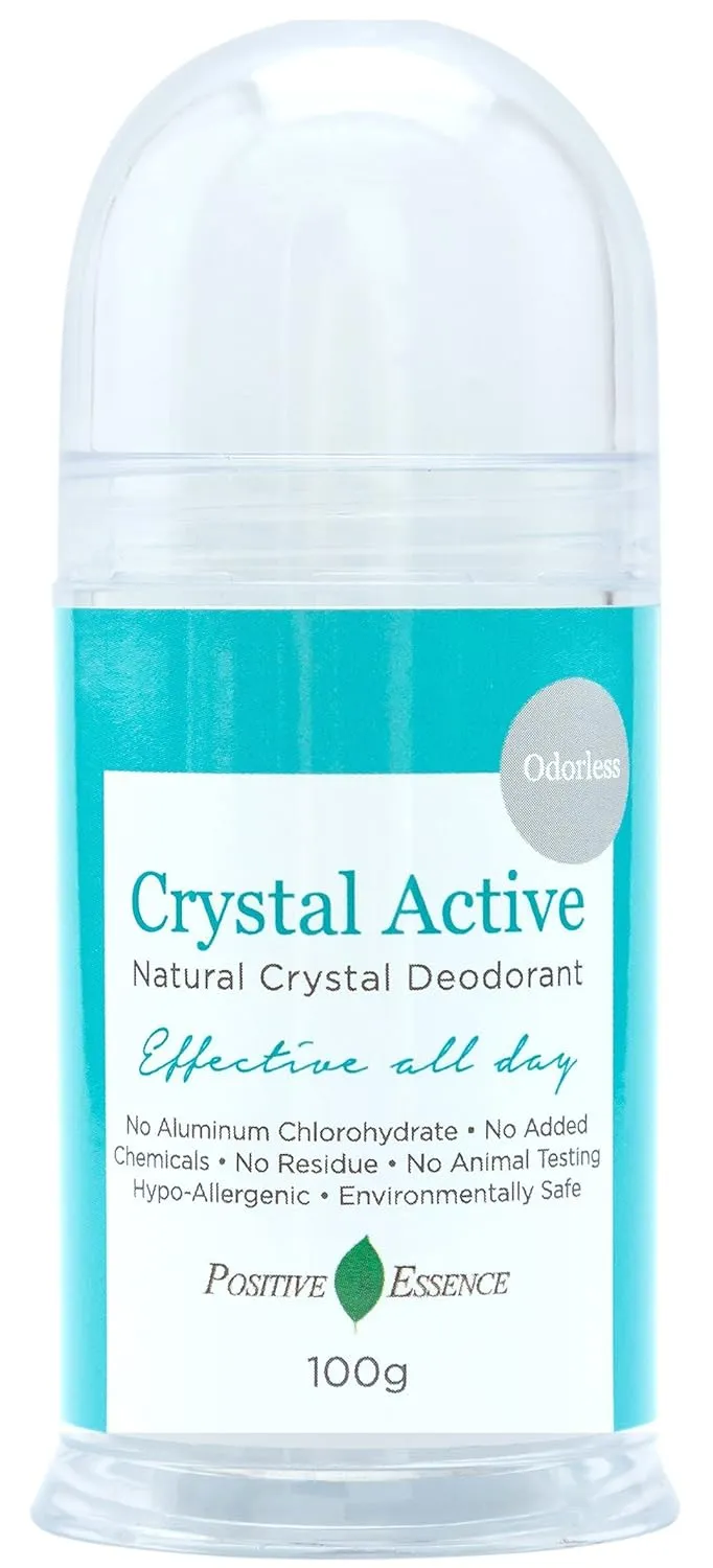 Thai Crystal Deodorant, All Natural Deodorant, Mineral Salt Deodorant, Thai Cristal Piedra De Alumbre Natural Deodorant for Women & Men, Alum Stone, Alumbre Stone