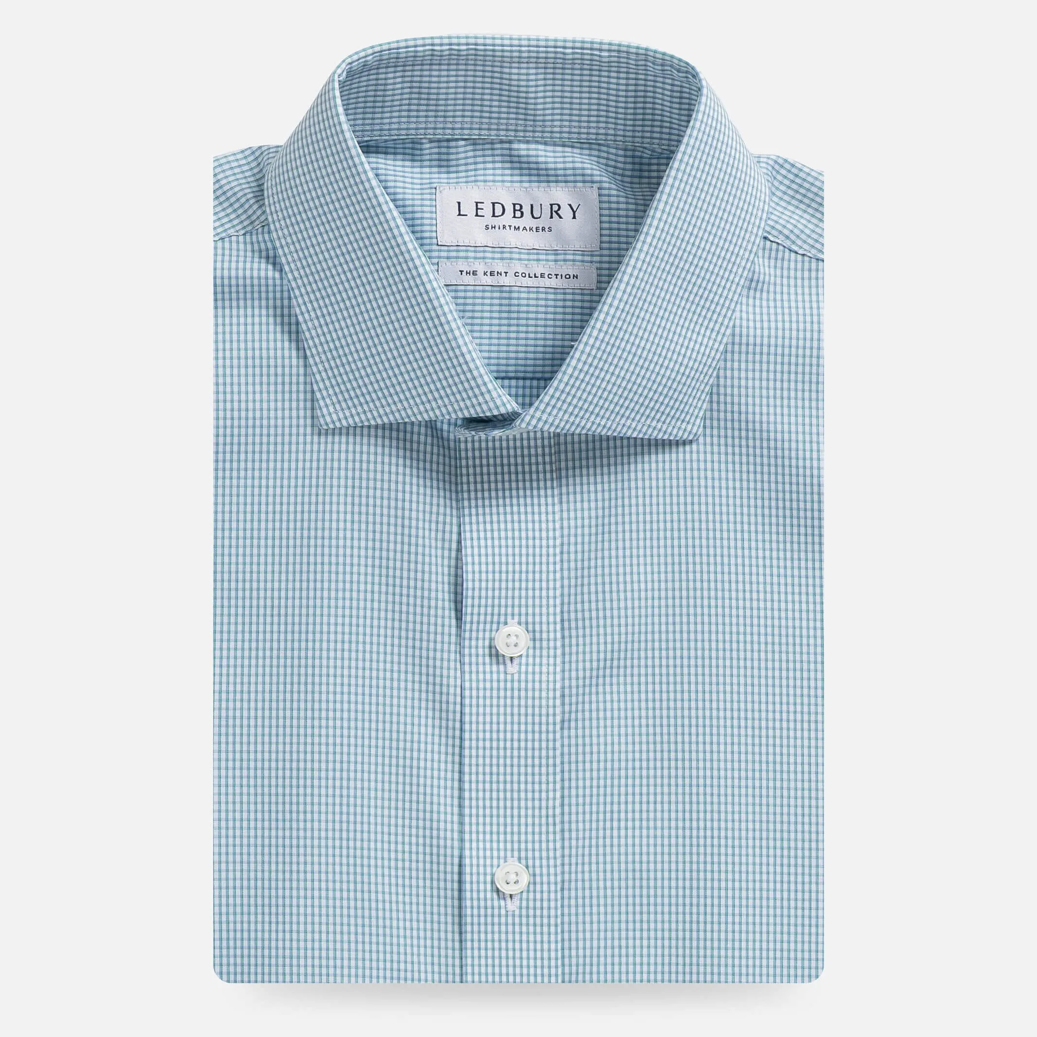 The Green Kent Micro Check Custom Shirt