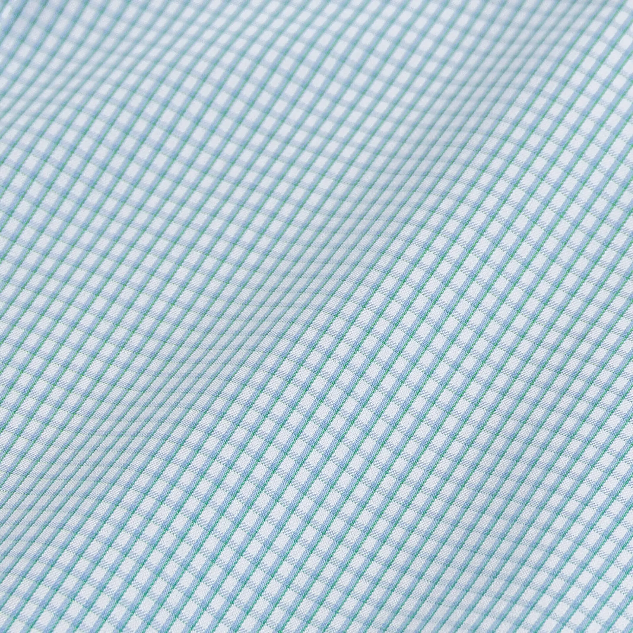 The Green Kent Micro Check Custom Shirt