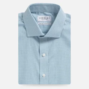 The Green Kent Micro Check Custom Shirt