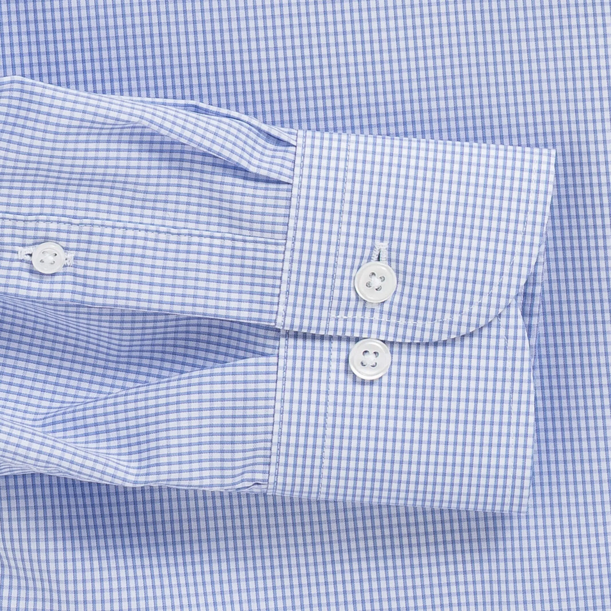 The Lilac Kent Micro Check Custom Shirt