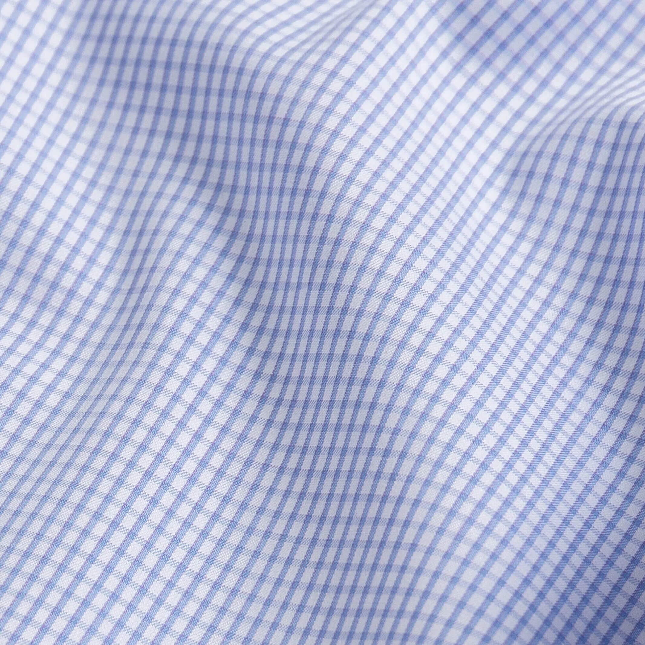 The Lilac Kent Micro Check Custom Shirt