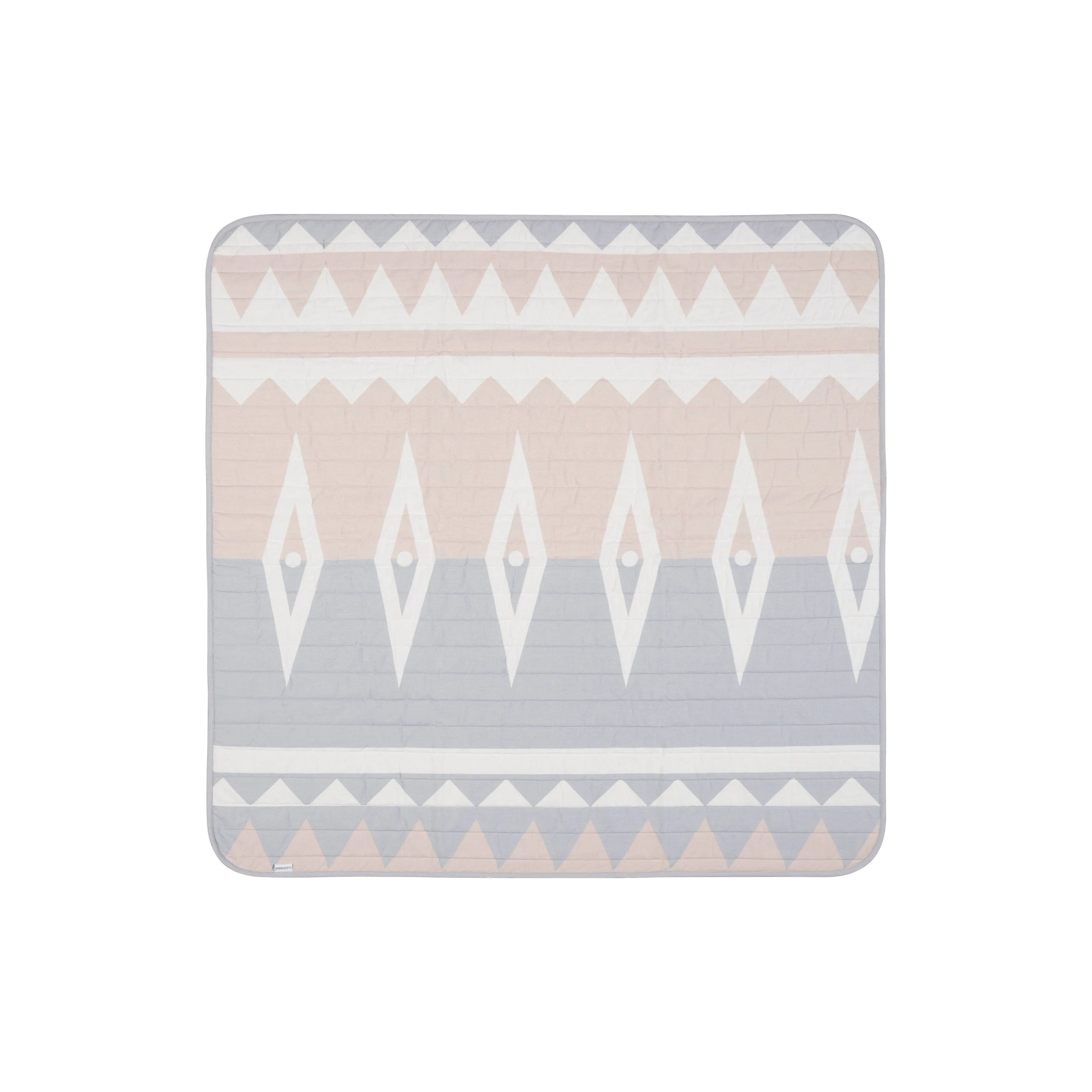 Toddlekind Waterproof Travel Mat - Blush - 120x120cm