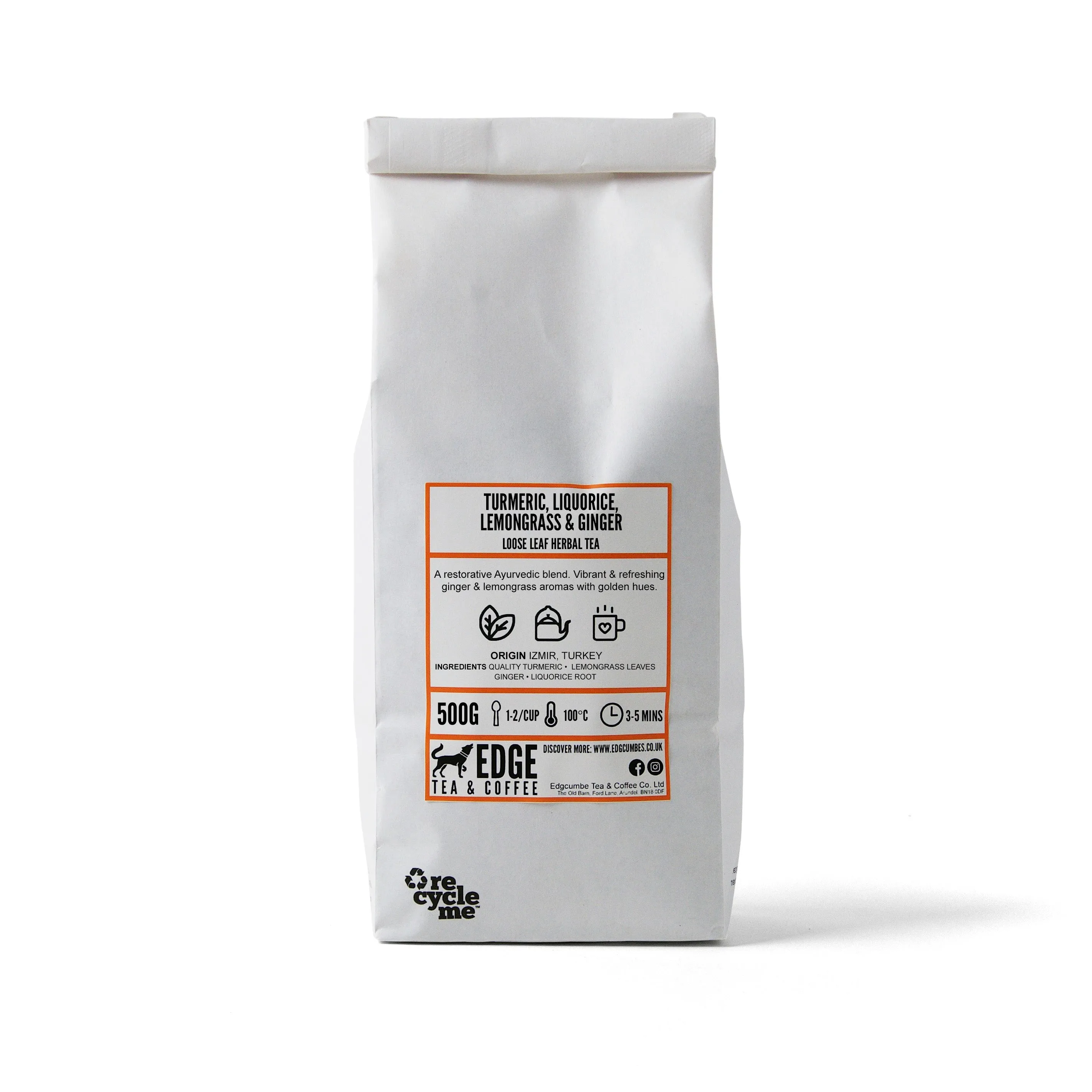 Turmeric, Ginger, Lemongrass & Liquorice