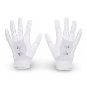 UNDER ARMOUR F9 Nitro Football Gloves - WHITE - Adult