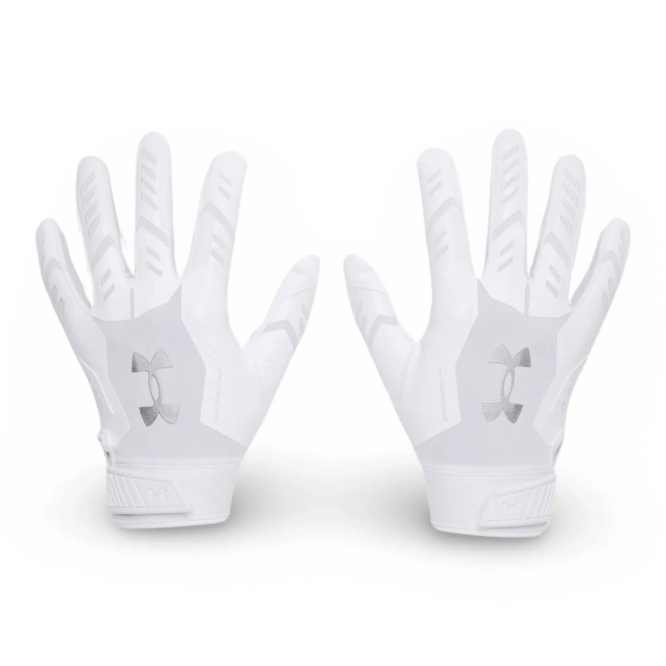 UNDER ARMOUR F9 Nitro Football Gloves - WHITE - Adult