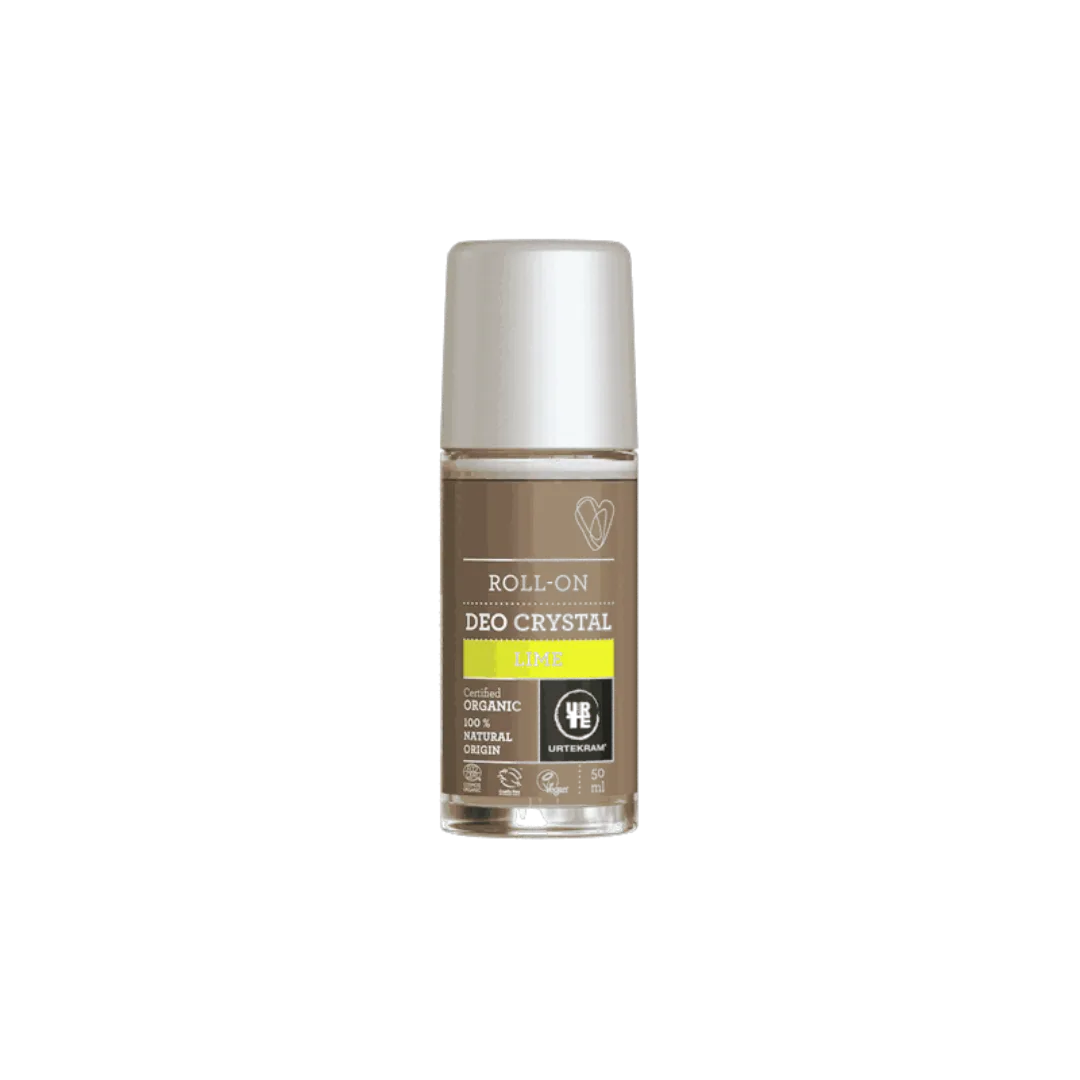 Urtekram Lime Crystal Deo Roll-On 50ml