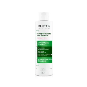 Vichy Dercos Anti-Dandruff Shampoo for Sensitive   Dry Hair & Scalp 200ml