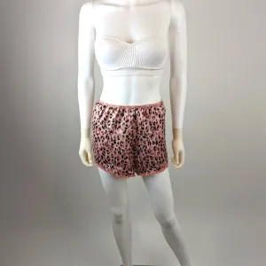 Victoria's Secret Silky Animal Print Sleep Shorts L
