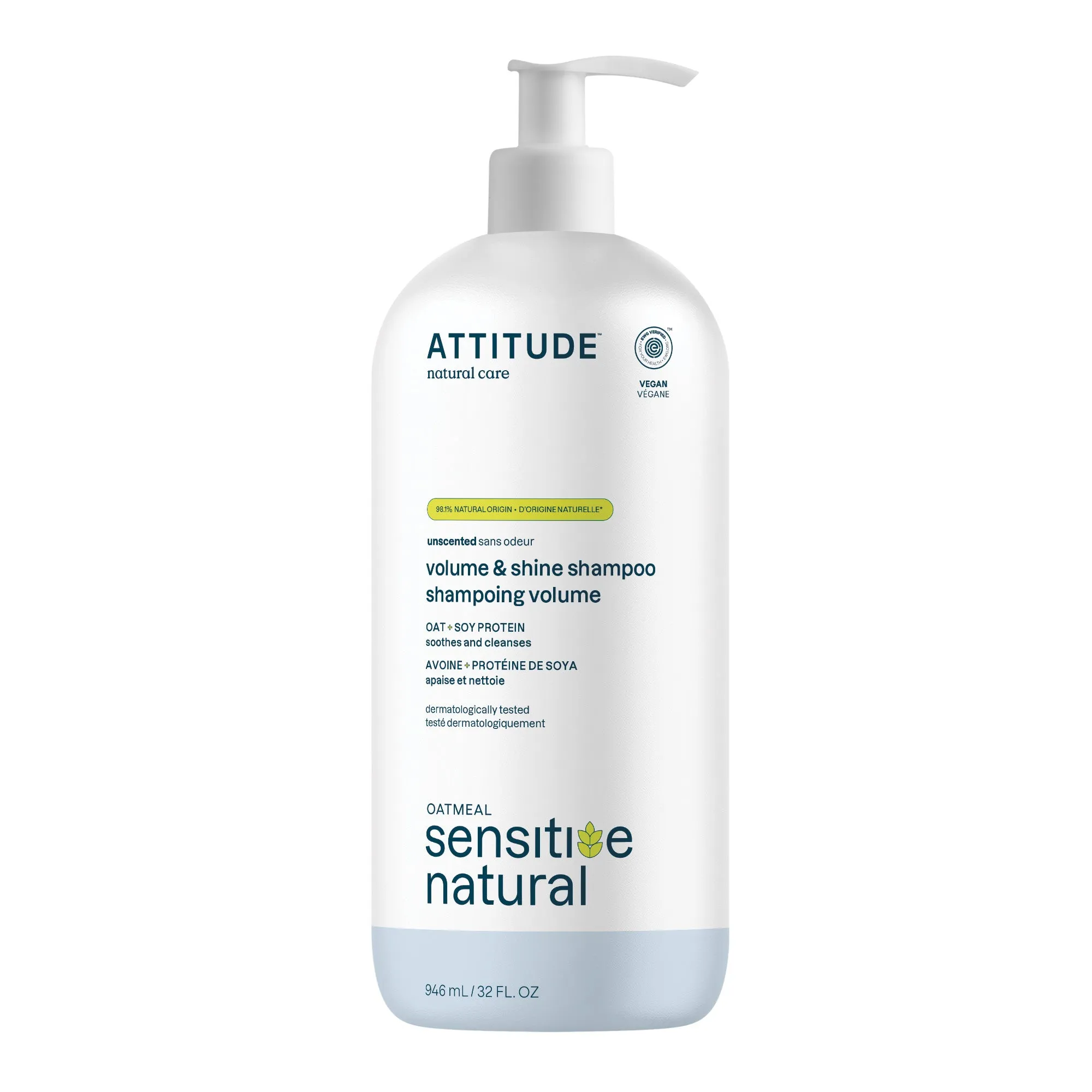 Volume & shine shampoo  : SENSITIVE SKIN