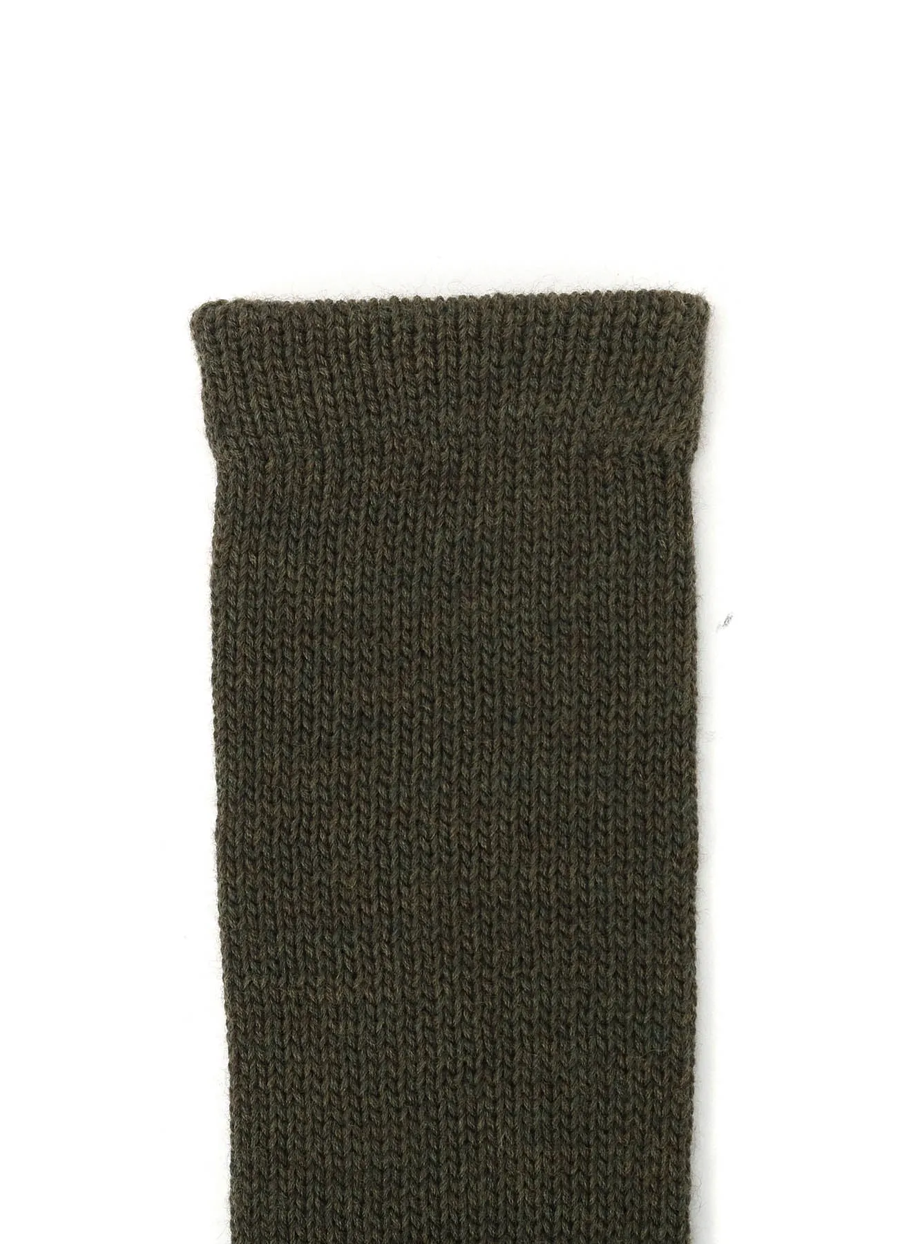 W SLUBMOHAIR PATCHED FINGERLESS LONG GLOVES
